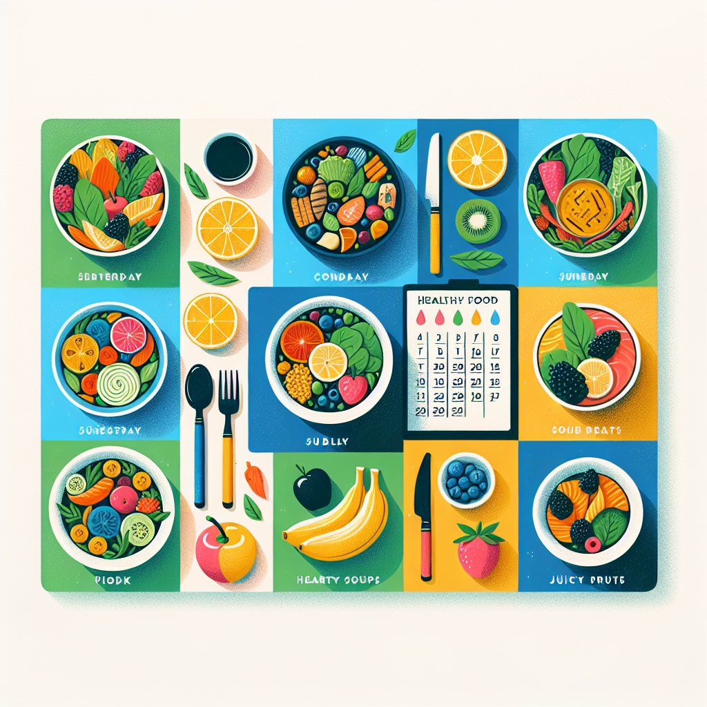 Inspirasi Menu Makanan Sehat Selama Seminggu