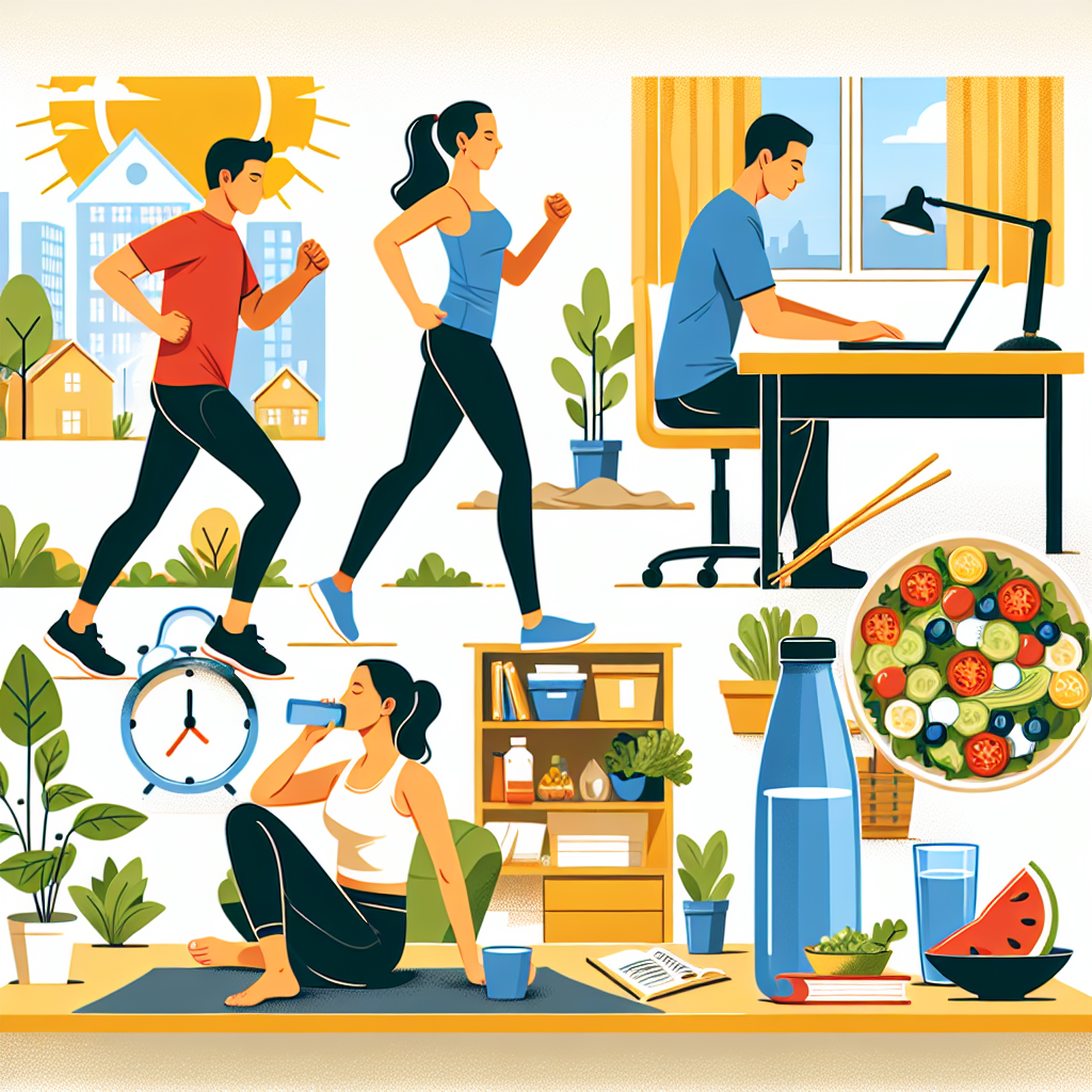 Tips Menerapkan Gaya Hidup Sehat di Tengah Kesibukan Sehari-hari
